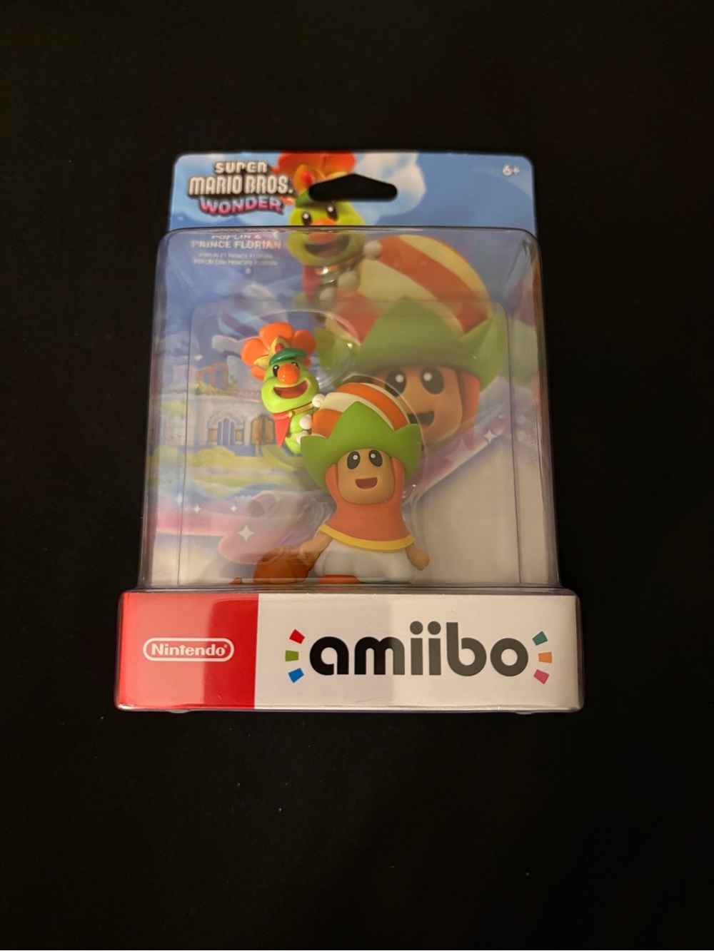 Nintendo amiibo Poplin & Prince Florian Super Mario Bros Wonder NEW SEALED